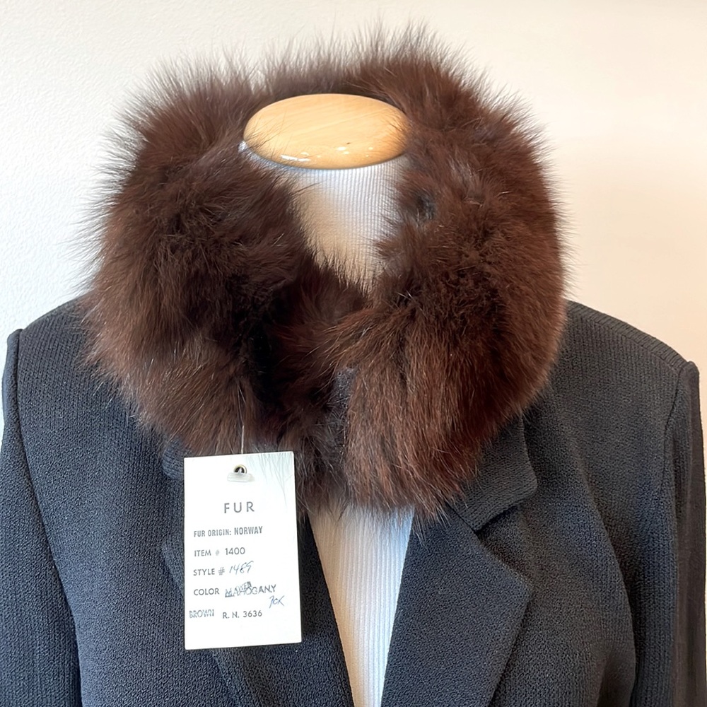 Peter Beaton Vintage Real Fox Fur Scarf